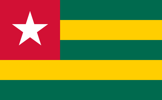 drapeau Togo